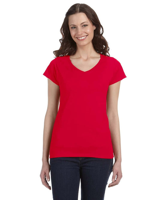 Gildan G64VL Softstyle Women's Fit V-Neck T-Shirt