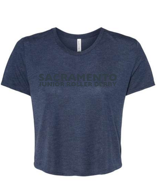 SRD Junior Women's Flowy Cropped Tee