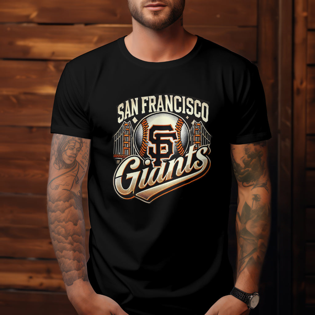 SF Giants Tee Sactown's Finest Vinyl & Print