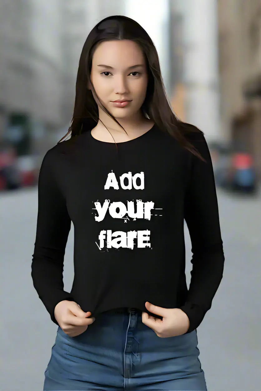 Women's Long Sleeve Tee Next Level Apparel
