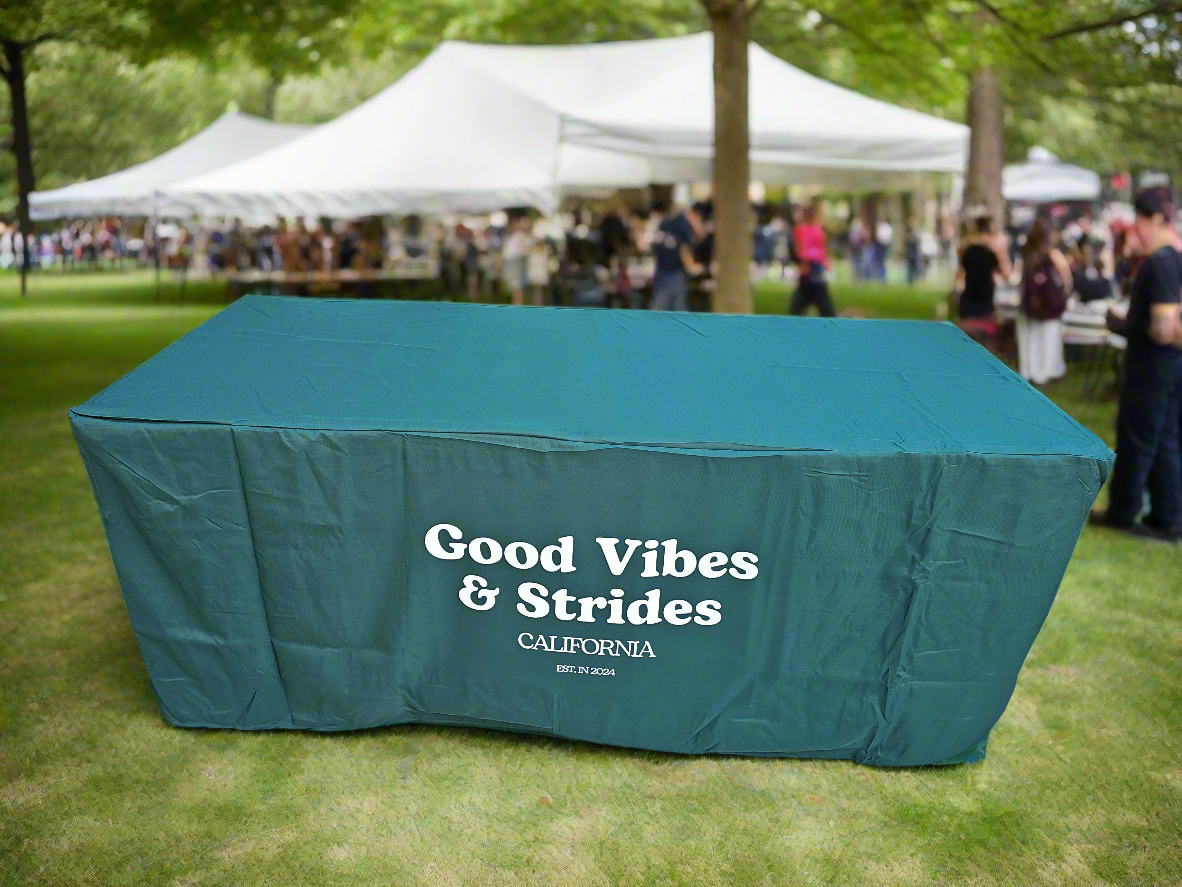 Custom Stretch Table Cover- 6 ft.