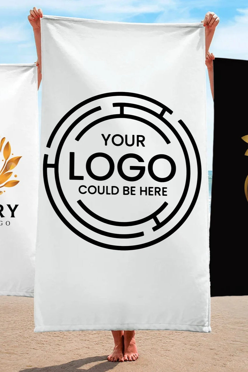 Custom Beach Towel- 30 x 60 Sactown's Finest Vinyl & Print