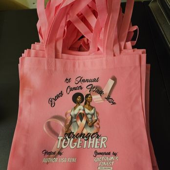 Breast Cancer Walk Totes
