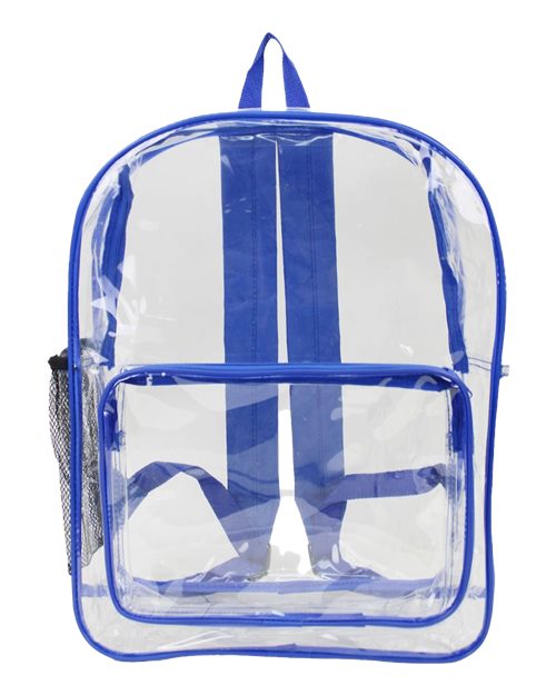 Large 17" Heavy Duty Clear Backpack