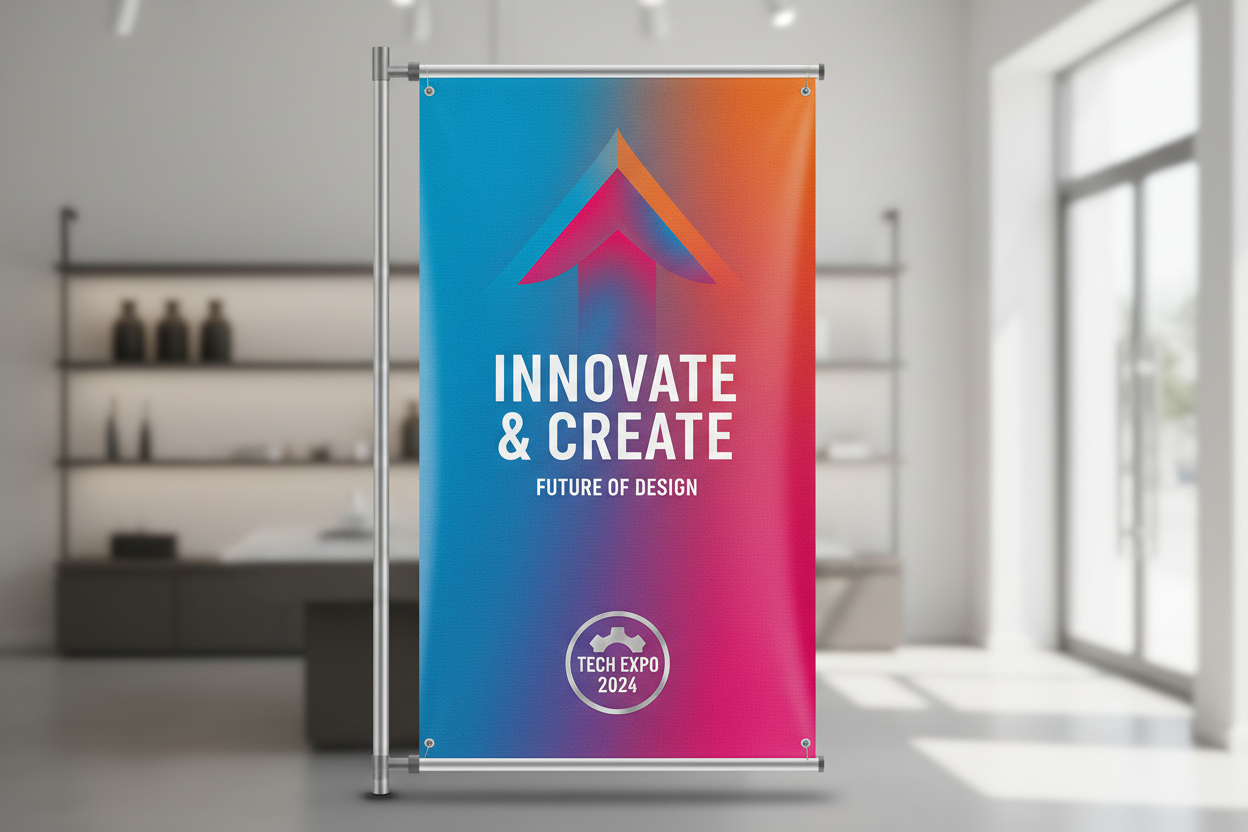 2x4 Custom Vinyl Banners Portrait