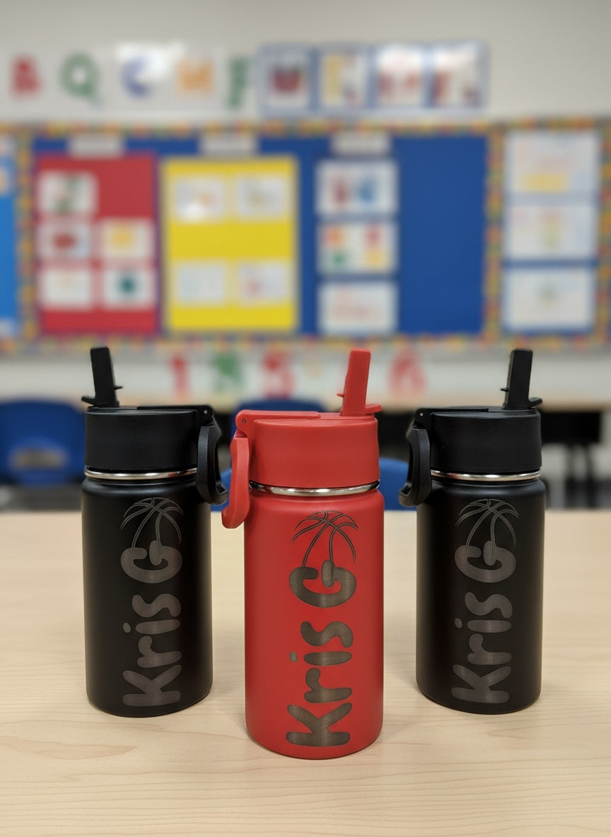 14oz Engraved Kids Water Bottle