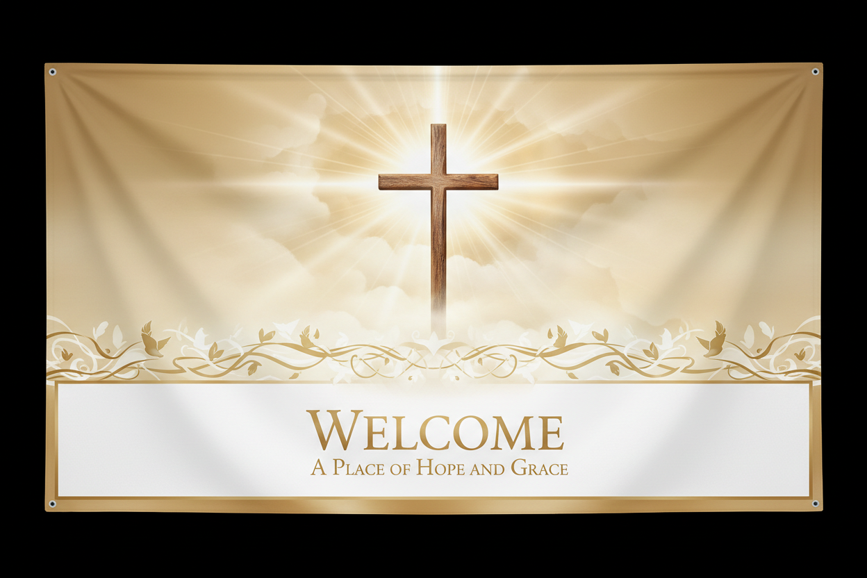 3x2 Landscape Church Banners