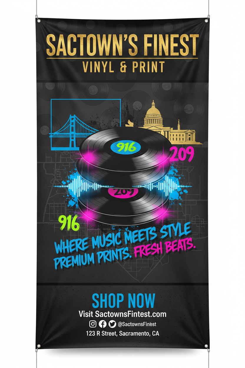 4x10 Outdoor Banner Portrait