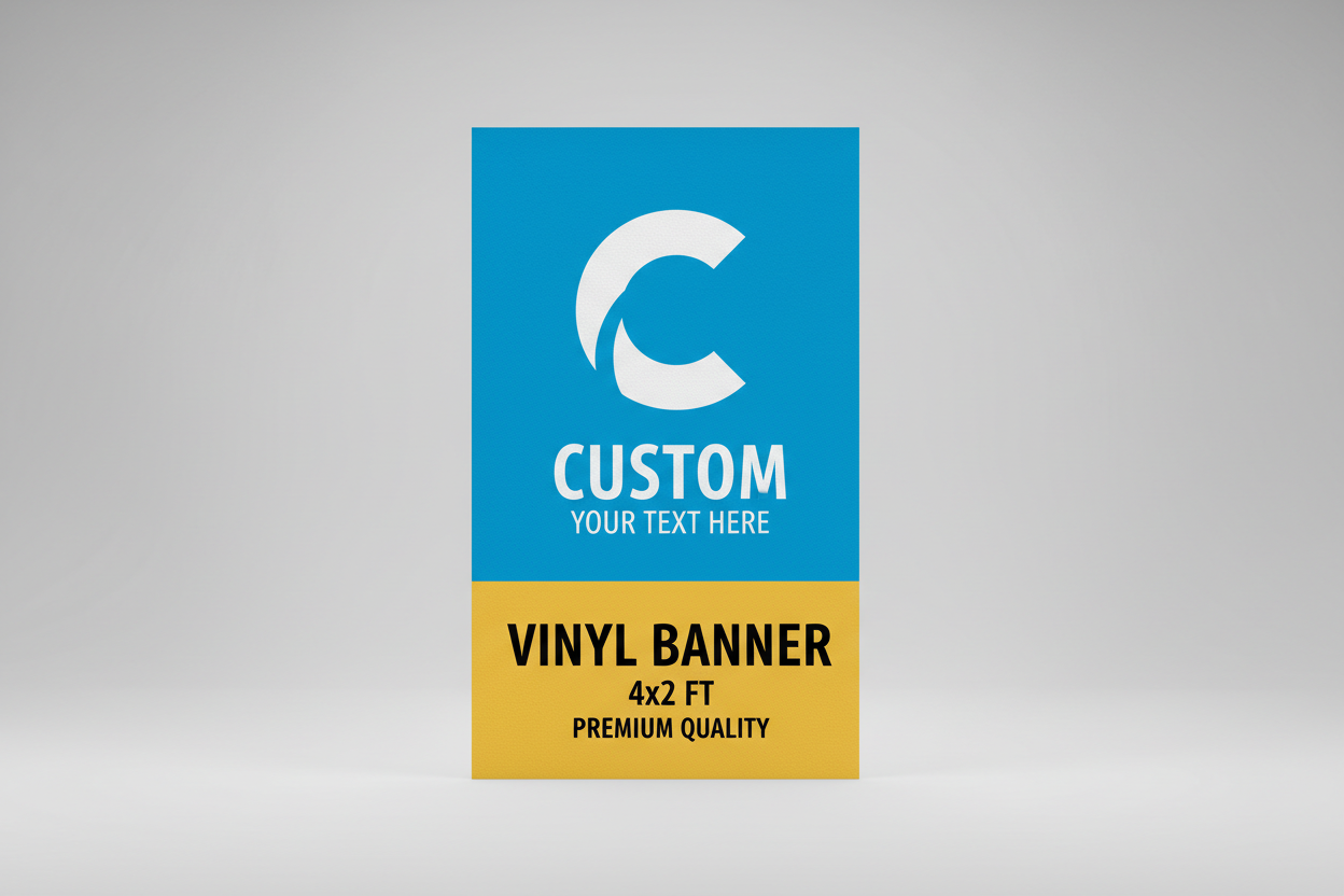 4x2 Custom Vinyl Banners Portrait