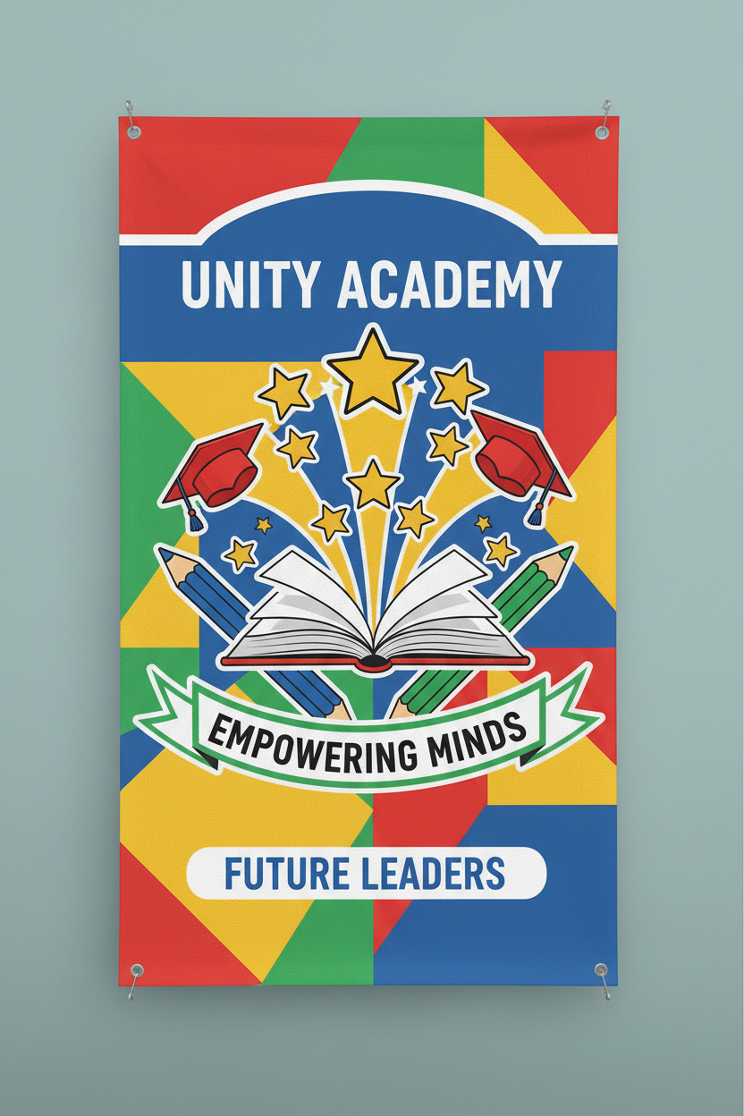 4x6 School Banner Portrait