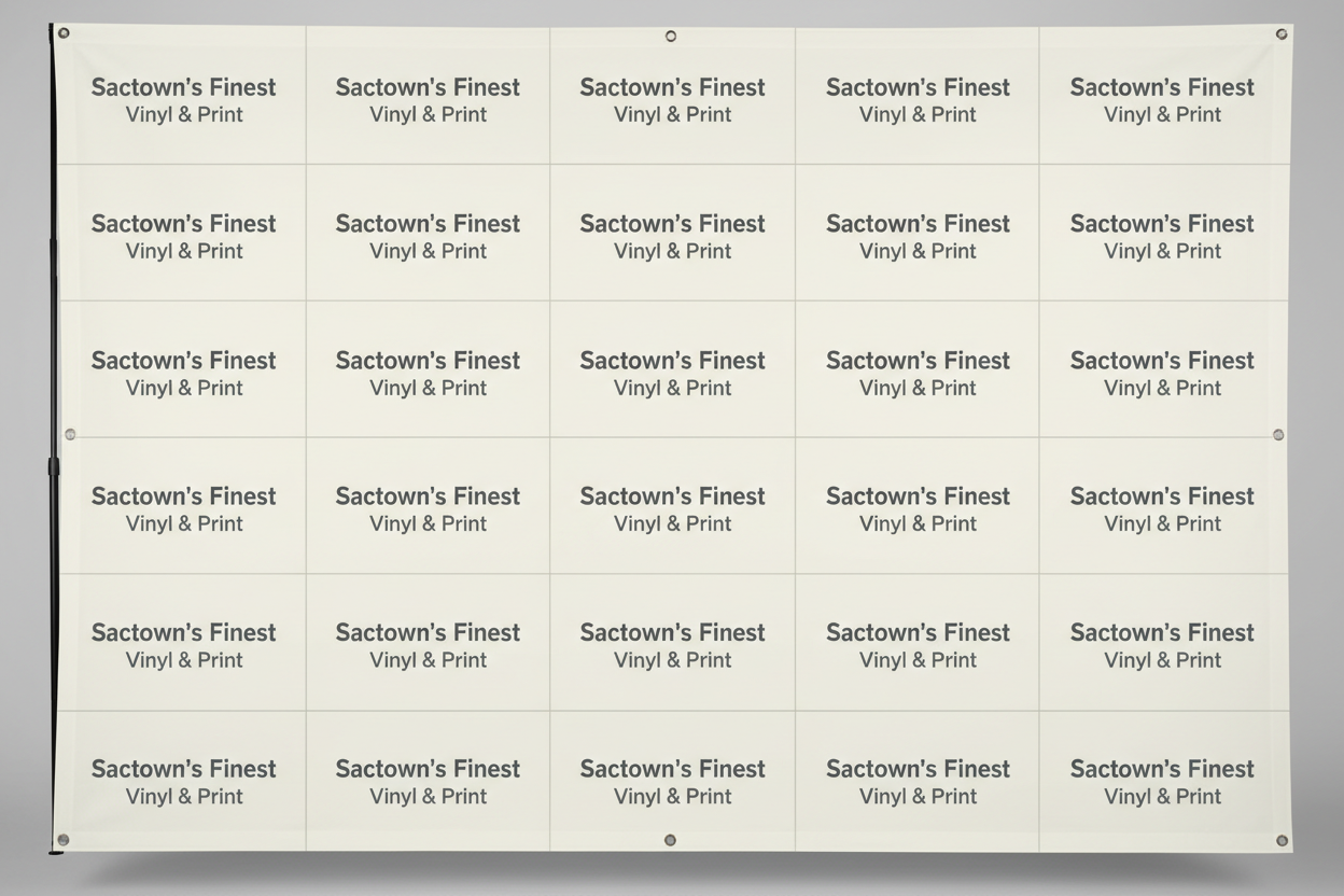 4x6 step and repeat banners plain