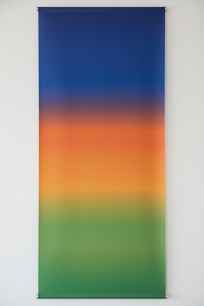 4x8 Portrait Size Indoor Banners Color Plain