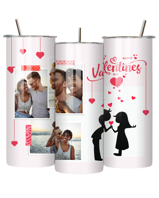 Give Me Your Heart Skinny Tumbler Sactown's Finest Vinyl & Print
