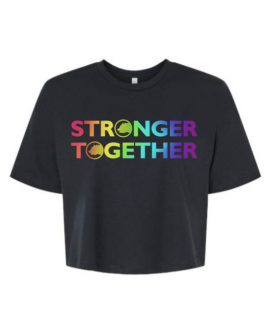 Rainbow STP Junior Jersey Crop Tee