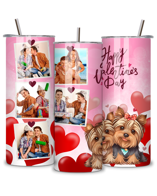 Puppy Love Skinny Tumbler
