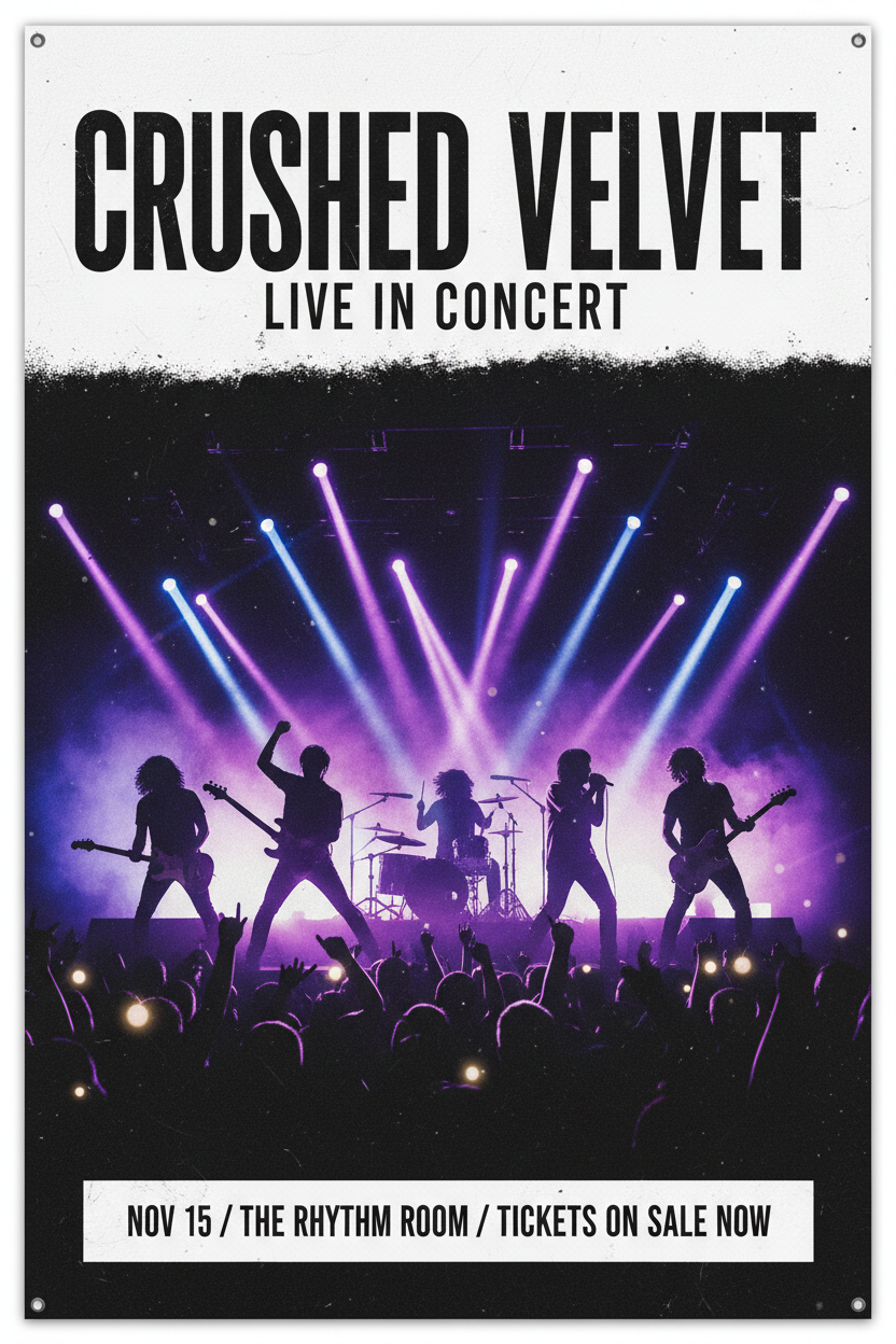 Band Banners Portrait 4x6