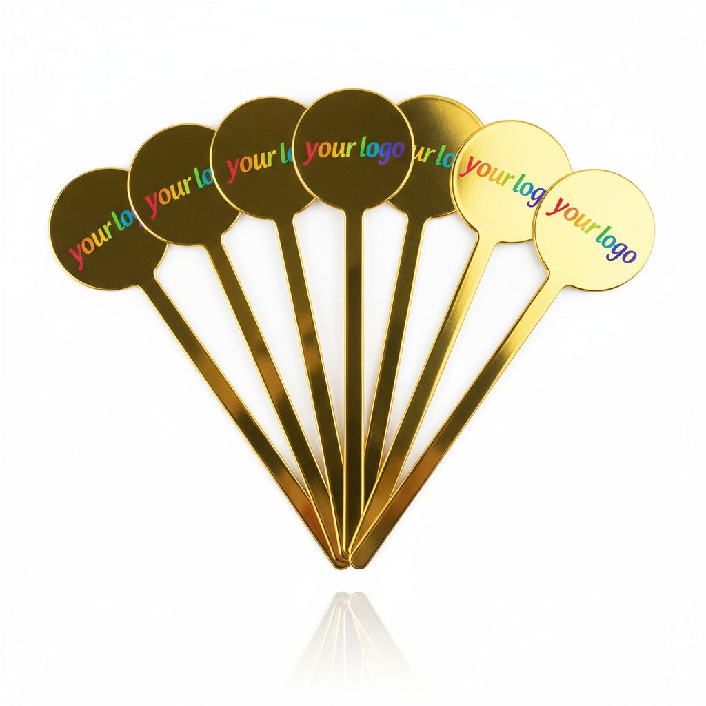 Custom 3D Printed Stir Sticks