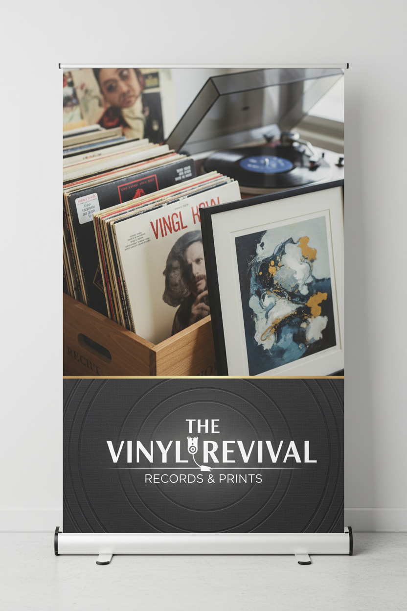 Photo Banner Portrait 4x8