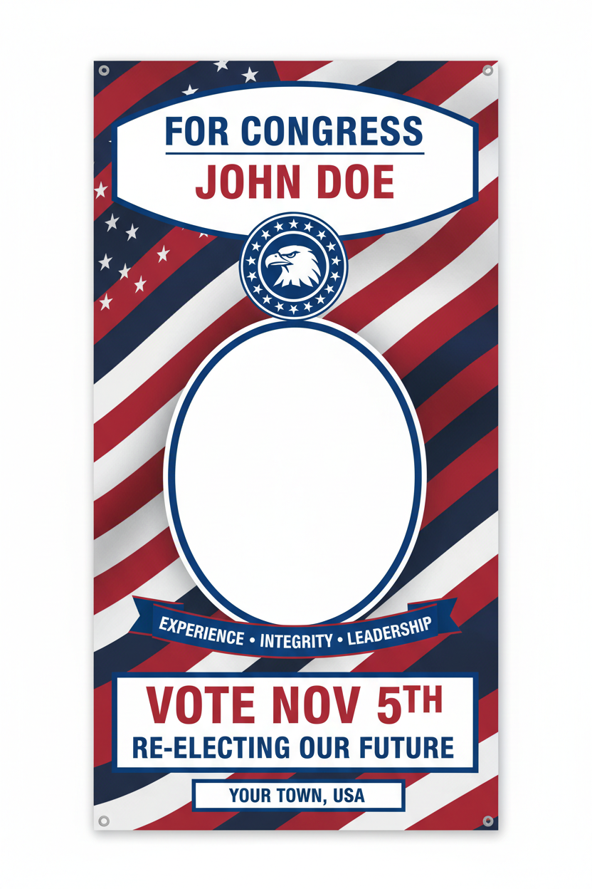 Political Banners Portrait 3x6