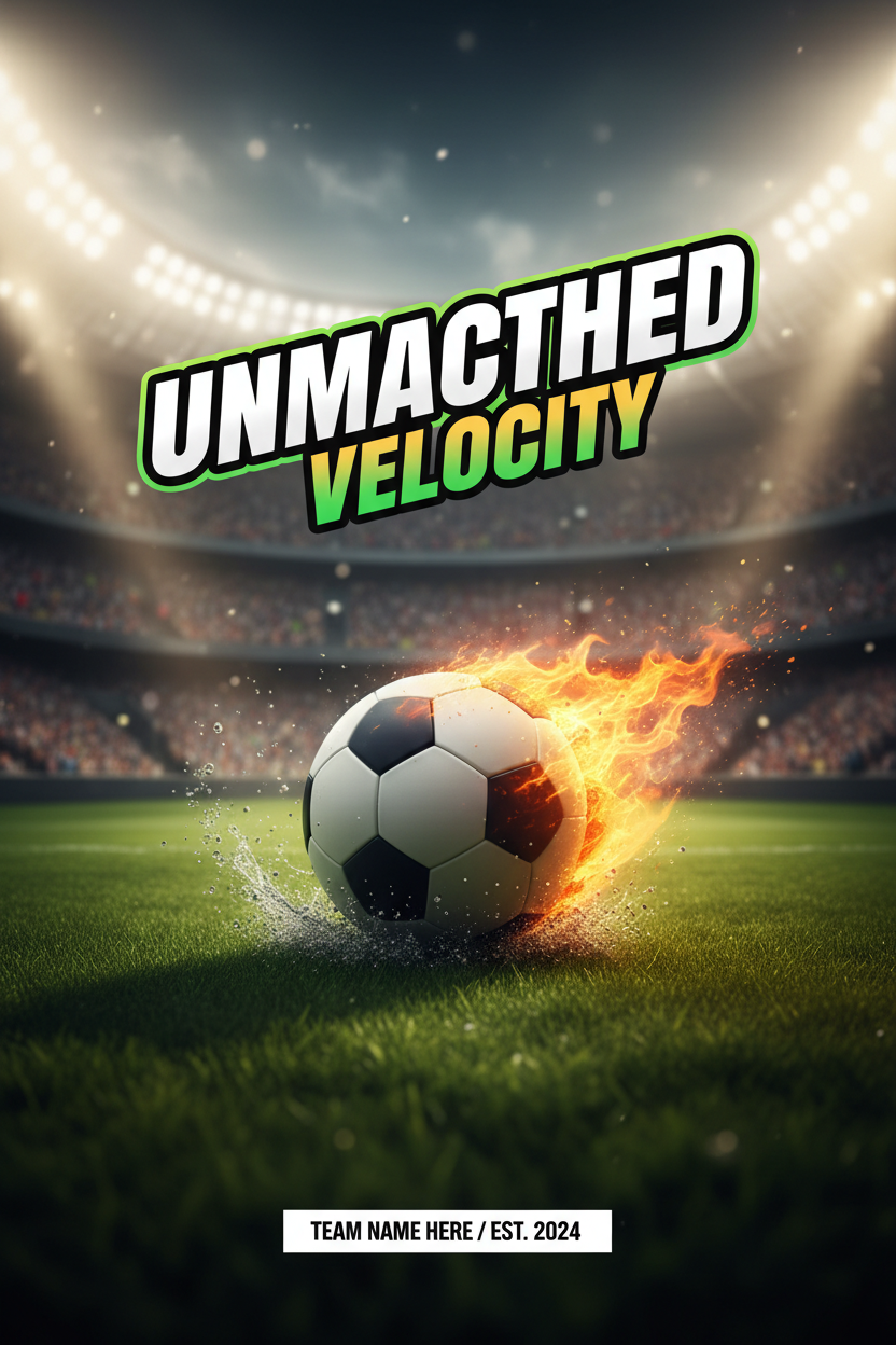 Soccer Banners Portrait 2x3