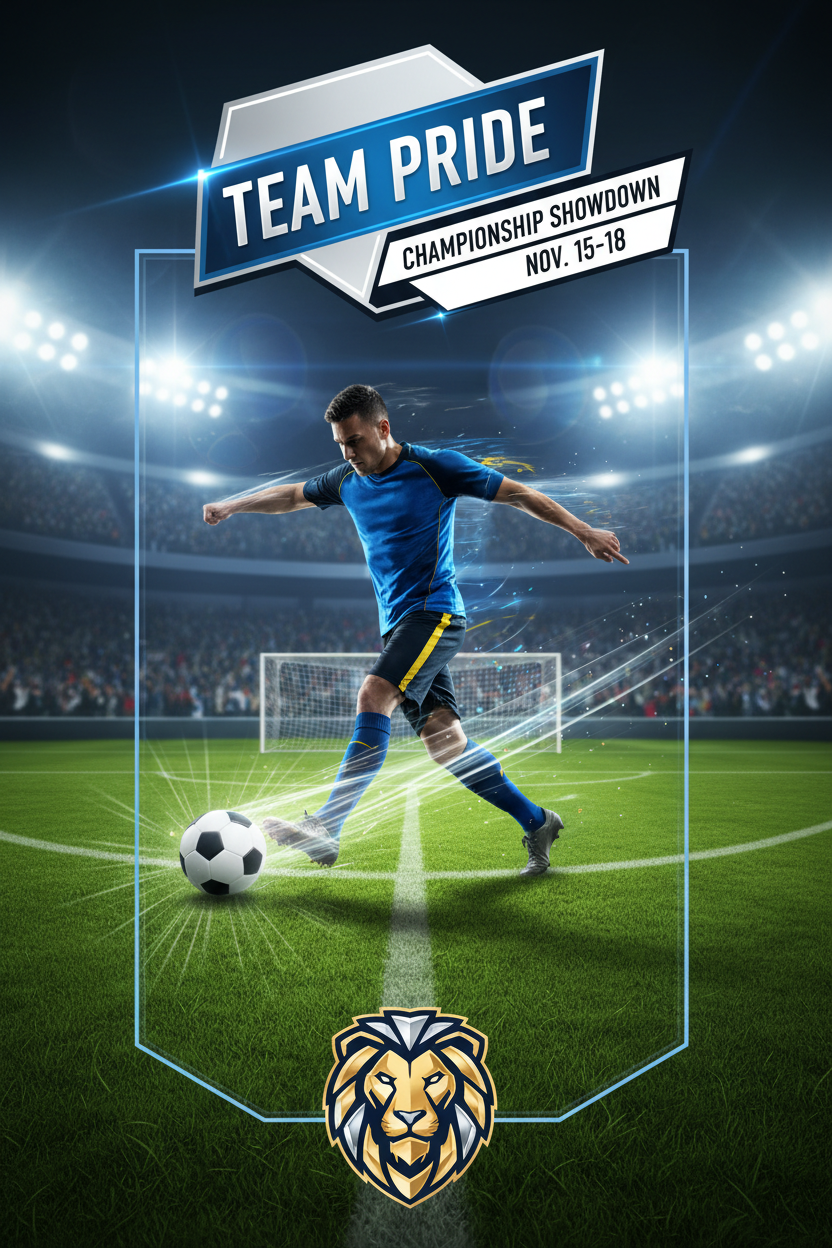 Soccer Banners Portrait 2x4