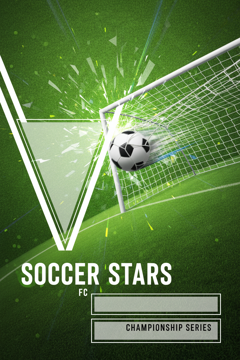 Soccer Banners Portrait 6x8