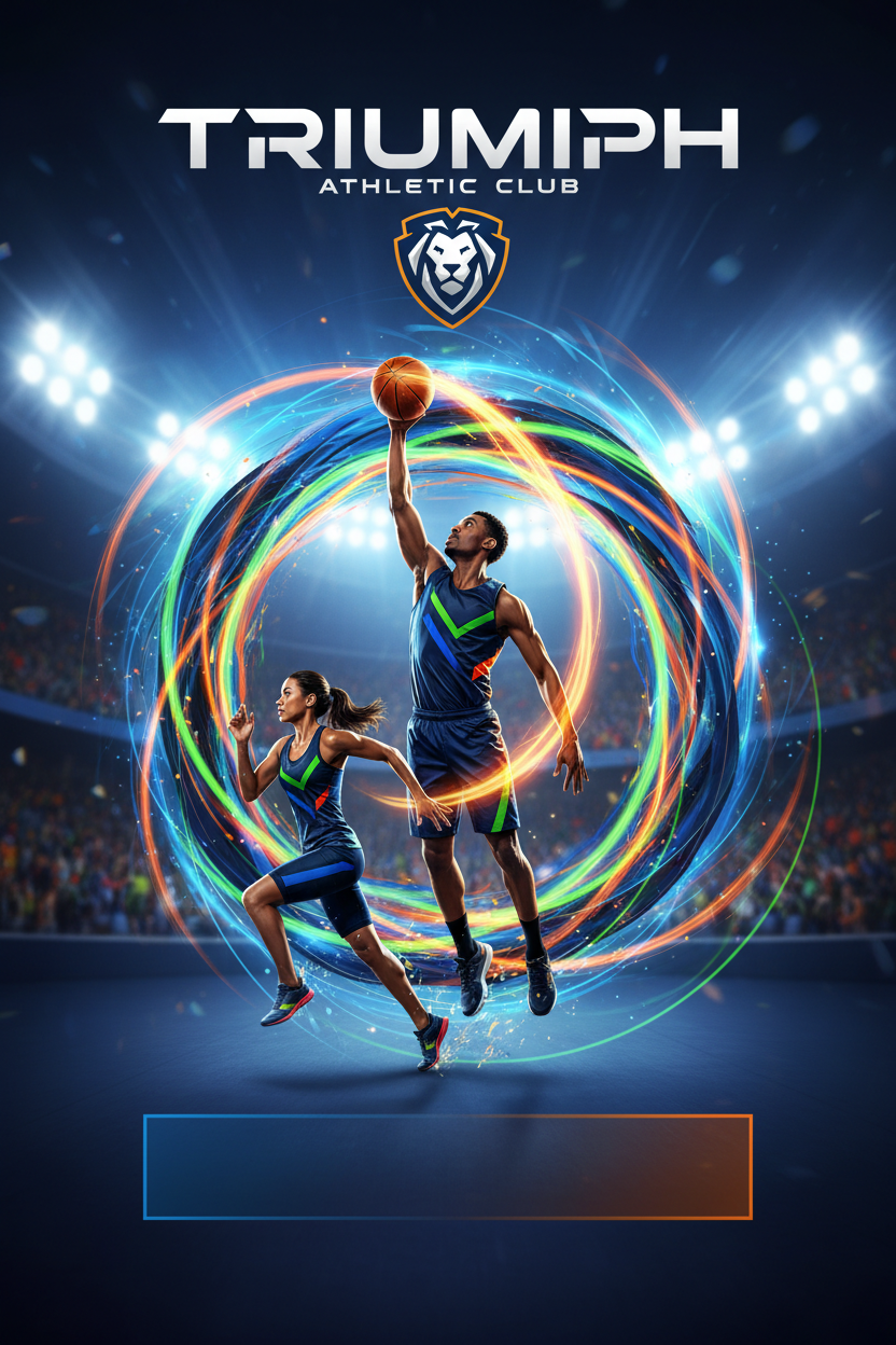 Sports Banners Portrait 6x10