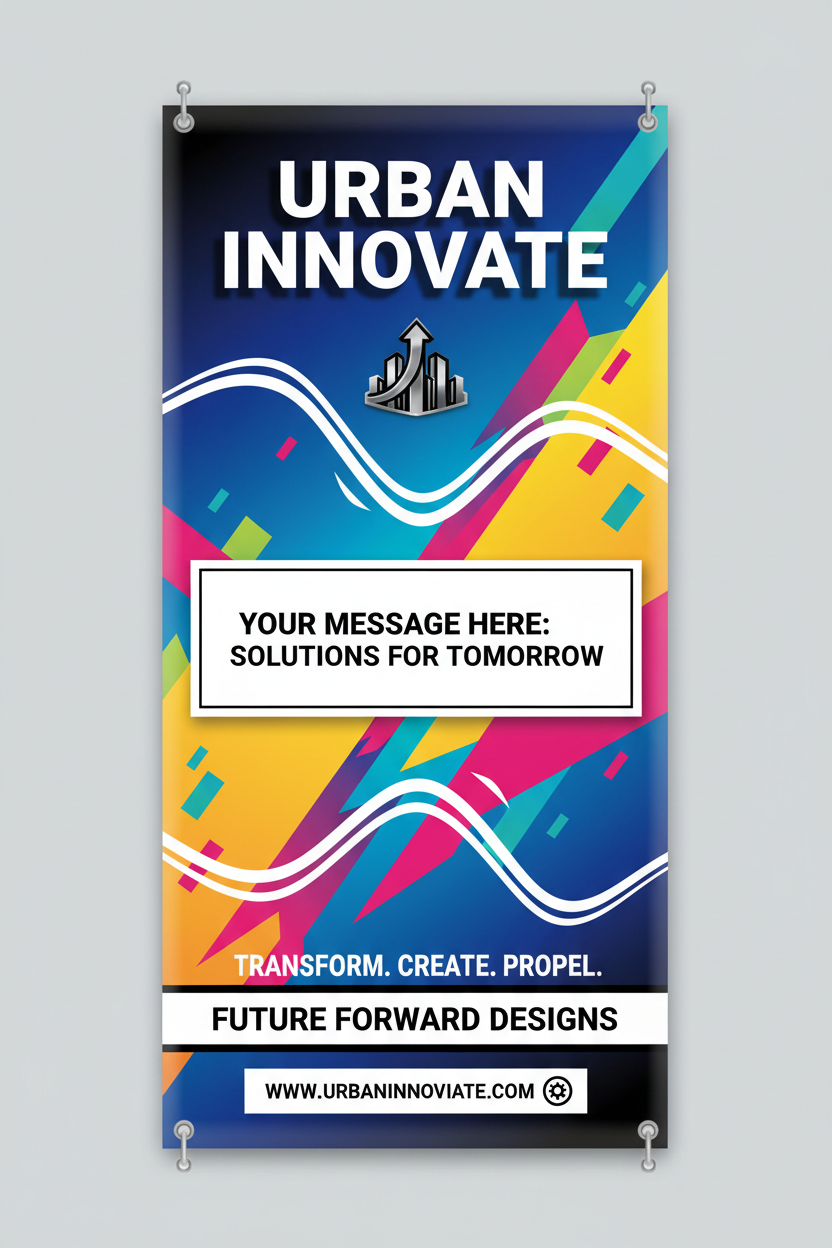 Street Banners Portrait 4x8