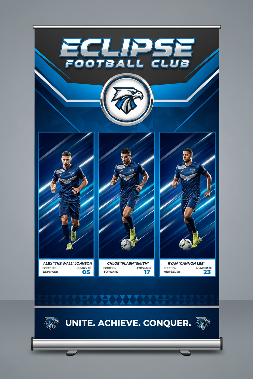 Team Banners Portrait 3x6