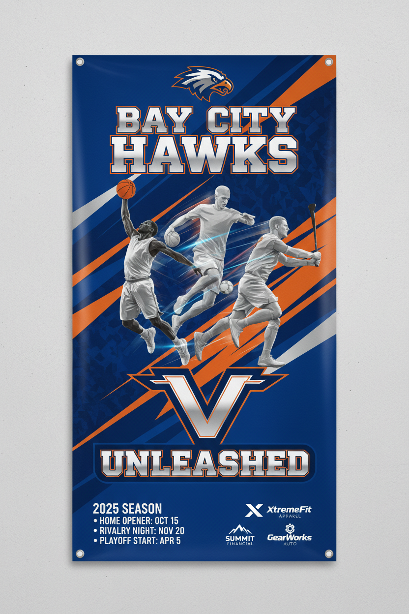 Team Banners Portrait 4x8